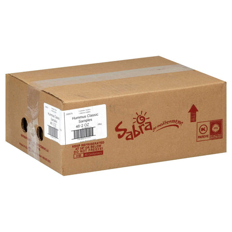 Sabra Classic Grab and Go Hummus, 2 Ounce -- 48 per case.