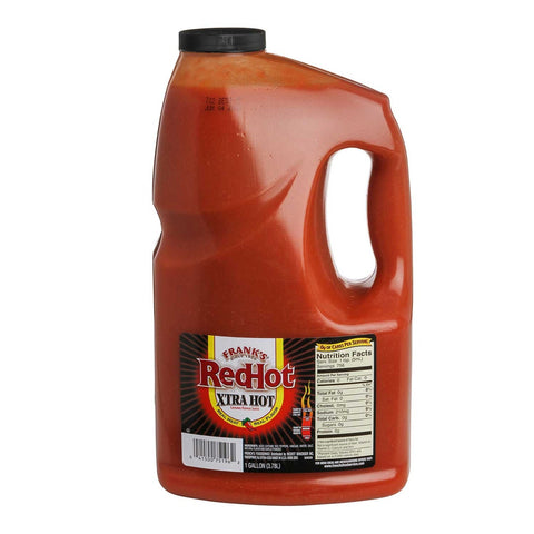 Sauce Franks Hotter Red Hot Plastic 4 Count 1 Gallon