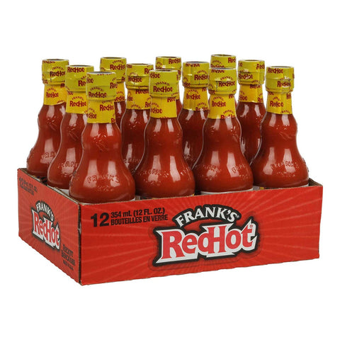 Franks Redhot Extra Hot Cayenne Pepper Sauce, 12 Fluid Ounce -- 12 per case.