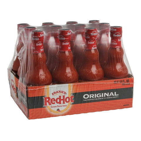 Franks Original Red Hot Sauce, 12 Ounce -- 12 Case