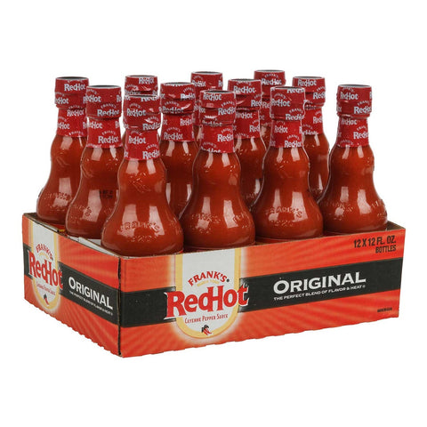Franks Original Red Hot Sauce, 12 Ounce -- 12 Case