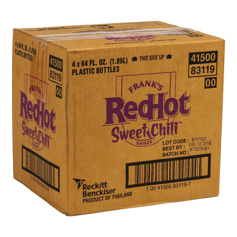 Franks Redhot Sweet Chili Sauce, 0.5 Gallon -- 4 per case.