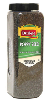 Durkee Poppy Seed - 20 oz. container, 6 per case