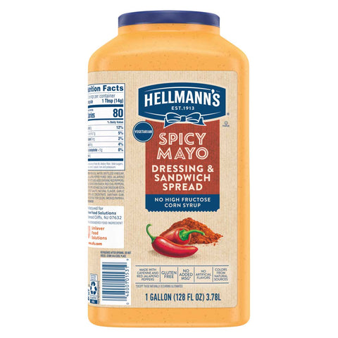 Hellmann's Spicy Mayo, 1 Gallon -- 2 per case