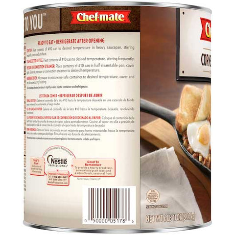 Chef Mate Corned Beef Hash Entree, 107 Ounce -- 6 per case