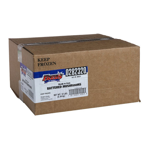Windsor Freds Battered Mushroom, 2 Pound -- 6 per case.