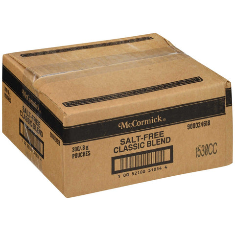 McCormick Culinary Salt-Free Classic Blend, 0.8 g -- 300 per case