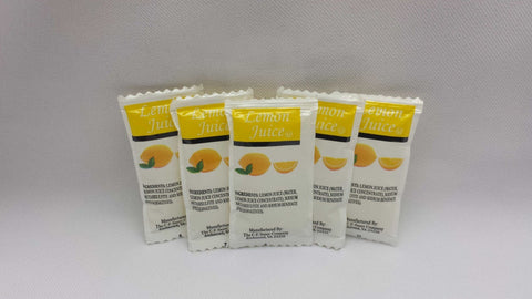 Commodity Dressing Lemon Juice, 4 Gram -- 200 per case.