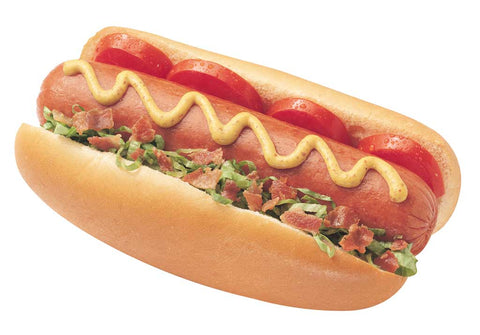 4:1 Bryan Pork Water Beef Hot Dog, 6.5 inch.