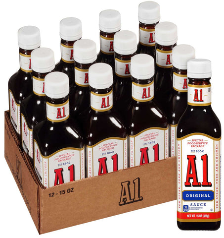 A1 Steak Sauce Restaurant, 15 Ounce -- 12 Per Case