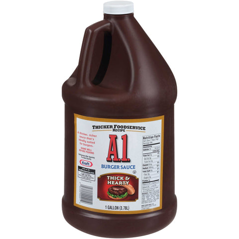 A.1. Thick and Hearty Steak Sauce, 128 Ounce -- 2 per case