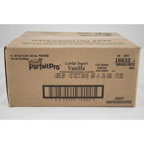 Yoplait Low Fat Vanilla Yogurt, 64 Ounce -- 6 per case