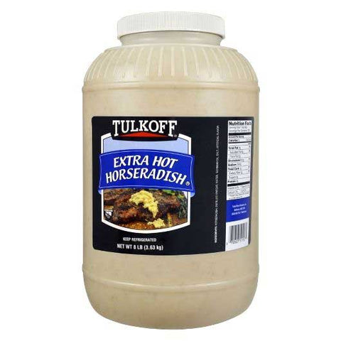 Tulkoff Extra Hot Horseradish, 8 Pound -- 4 per case