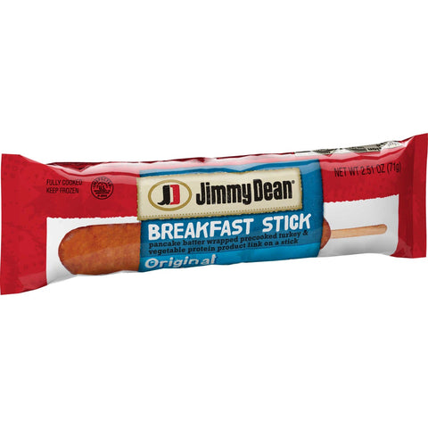 Jimmy Dean Individually Wrapped Original Turkey Breakfast Sticks, 2.51 Ounce -- 40 per case