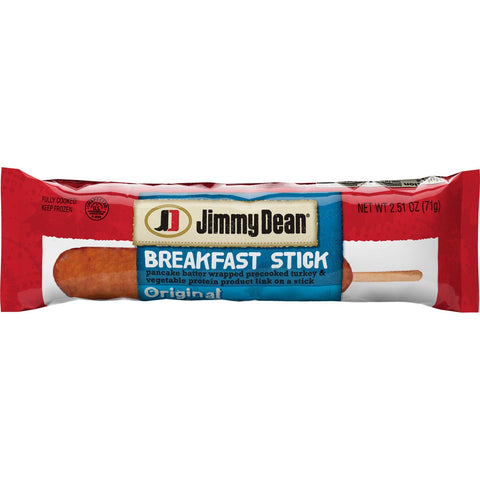 Jimmy Dean Individually Wrapped Original Turkey Breakfast Sticks, 2.51 Ounce -- 40 per case