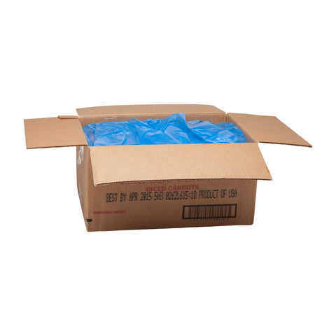 Simplot Diced Carrot - 20 lb. package, 1 package per case