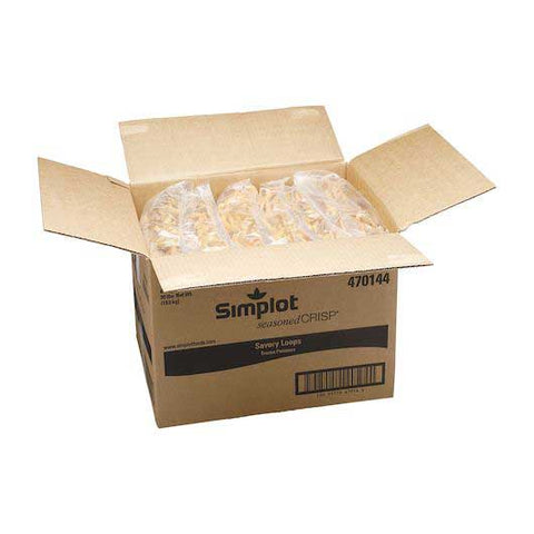 Simplot SeasonedCrisp Savory Loops French Fry, 5 Pound -- 6 per case ...