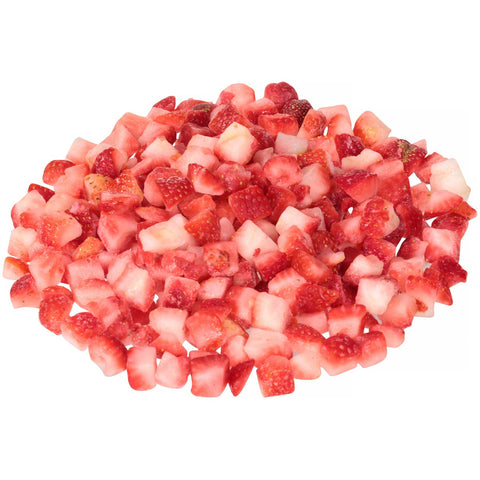 Dole Individual Quick Frozen Diced Strawberry, 5 Pound -- 2 per case.