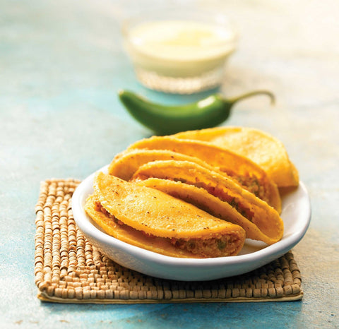 Posada Red Mini Mexican Jalapeno Chicken Taco, 4 Pound -- 4 per case.