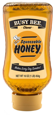 Busy Bee Clover Honey, 16 Ounce -- 12 per case