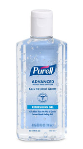 4.25 Ounce Squeeze Purell Instant Hand Sanitizer -- 24 case.