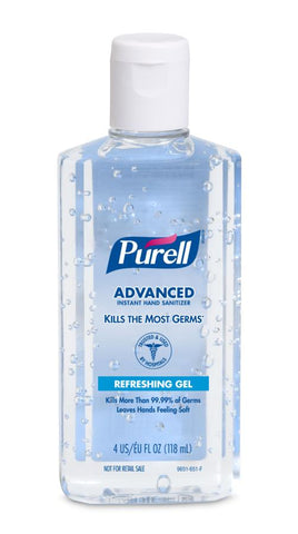 4.25 Ounce Squeeze Purell Instant Hand Sanitizer -- 24 case.