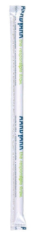 Aardvark White Jumbo Paper Straw, 7.75 inch -- 2200 per case