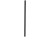 Aardvark Unwrapped Black Giant Solid Paper Straw, 10 inch -- 2800 per case