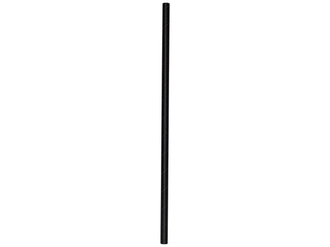 Aardvark Unwrapped Black Giant Solid Paper Straw, 10 inch -- 2800 per case
