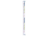 Aardvark Wrapped Red Striped Giant Paper Straw, 7.75 inch -- 2400 per case