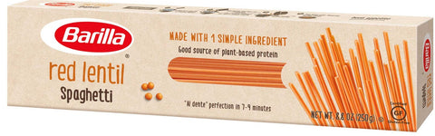 Barilla Red Lentil Legume Spaghetti Pasta, 8.8 Ounce -- 18 per case
