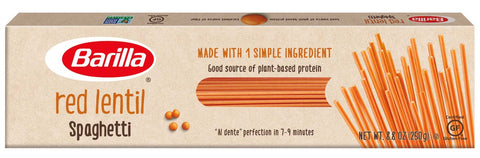 Barilla Red Lentil Legume Spaghetti Pasta, 8.8 Ounce -- 18 per case