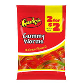 2 For $2 Gummy Worms, 3.5 Ounce -- 12 per case