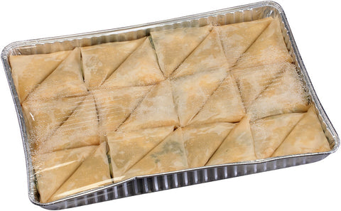 Kronos Frozen Spanakopita - Spinach and Feta Fillo Pie, 3 Ounce -- 72 per case.