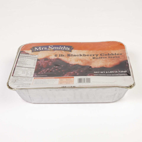 Schwans Mrs Smiths Thrifty House Blackberry Cobbler, 6 Pound -- 4 per case.