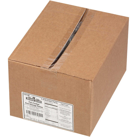 Jimmy Dean Formed Sausage Patties, 1.5 Ounce -- 108 per case.