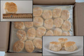 General Mills Pillsbury Baked Golden Buttermilk Biscuit, 2.25 Ounce -- 120 per case.