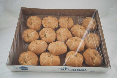 General Mills Pillsbury Baked Pinched Sliced Croissant, 2 Ounce -- 64 per case.
