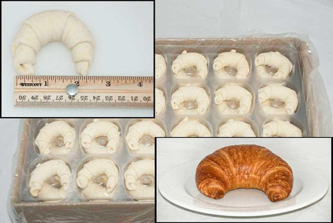 General Mills Pillsbury Butter Curved Croissant Dough, 1.75 Ounce -- 168 per case
