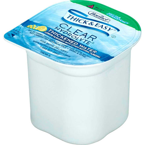 Hormel Health Labs Thick and Easy Clear Hydrolyte Thickened Water, Nectar Consistency, 4 Ounce -- 24 per case