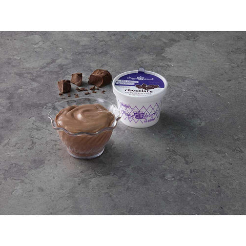 Magic Cup Fortified Nutrition Chocolate Snack, 4 Ounce -- 48 per case.