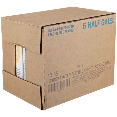 Oatly Vanilla Soft Serve Mix, 4.75 Pound -- 6 per case