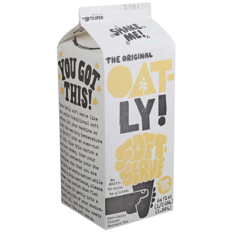 Oatly Vanilla Soft Serve Mix, 4.75 Pound -- 6 per case
