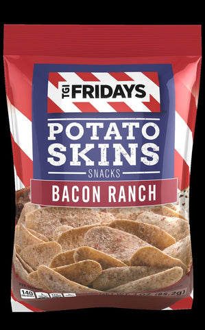 TGI Fridays Bacon Ranch Potato Skin chips, 3 Ounce -- 6 per case.