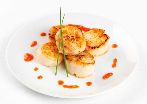 Sea Legend Blue Label 20/30 Lightly Processed Sea Scallops 5 Pound -- 4 per case