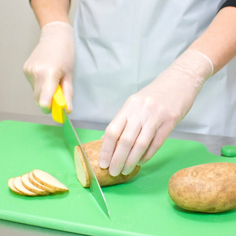 Handgards Eclipse Value Large PVC Glove - 100 per pack -- 10 packs per case.