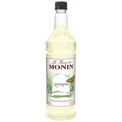 Monin Flavor Lemon Grass, 1 Liter -- 4 Case