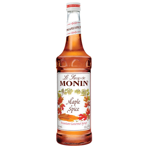 Monin Maple Spice Syrup, 750 Milliliter -- 12 per case.