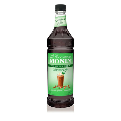Monin Cold Brew Coffee Concentrate Bottle, 1 liter -- 4 per case