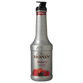 Monin Wildberry Fruit Puree Syrup, 1 Liter -- 4 per case.
